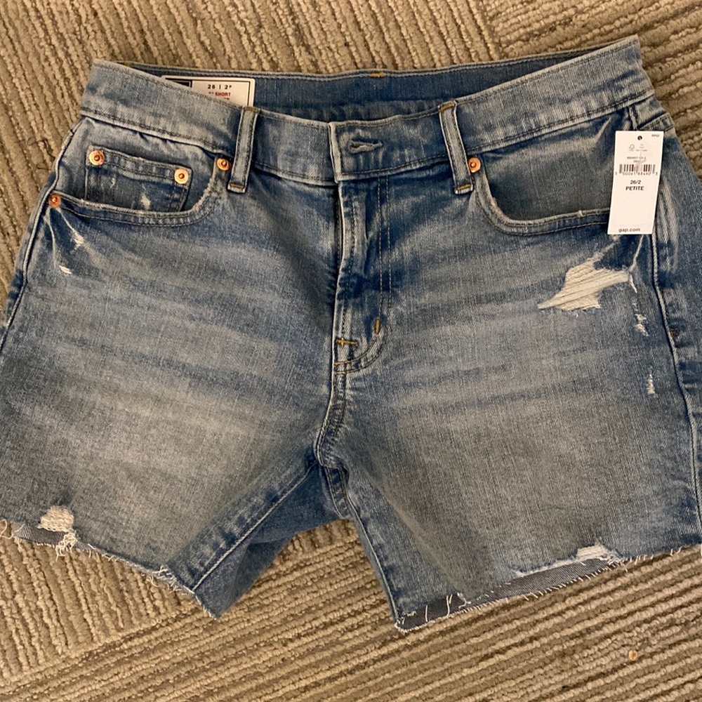 Petite GAP jean shorts